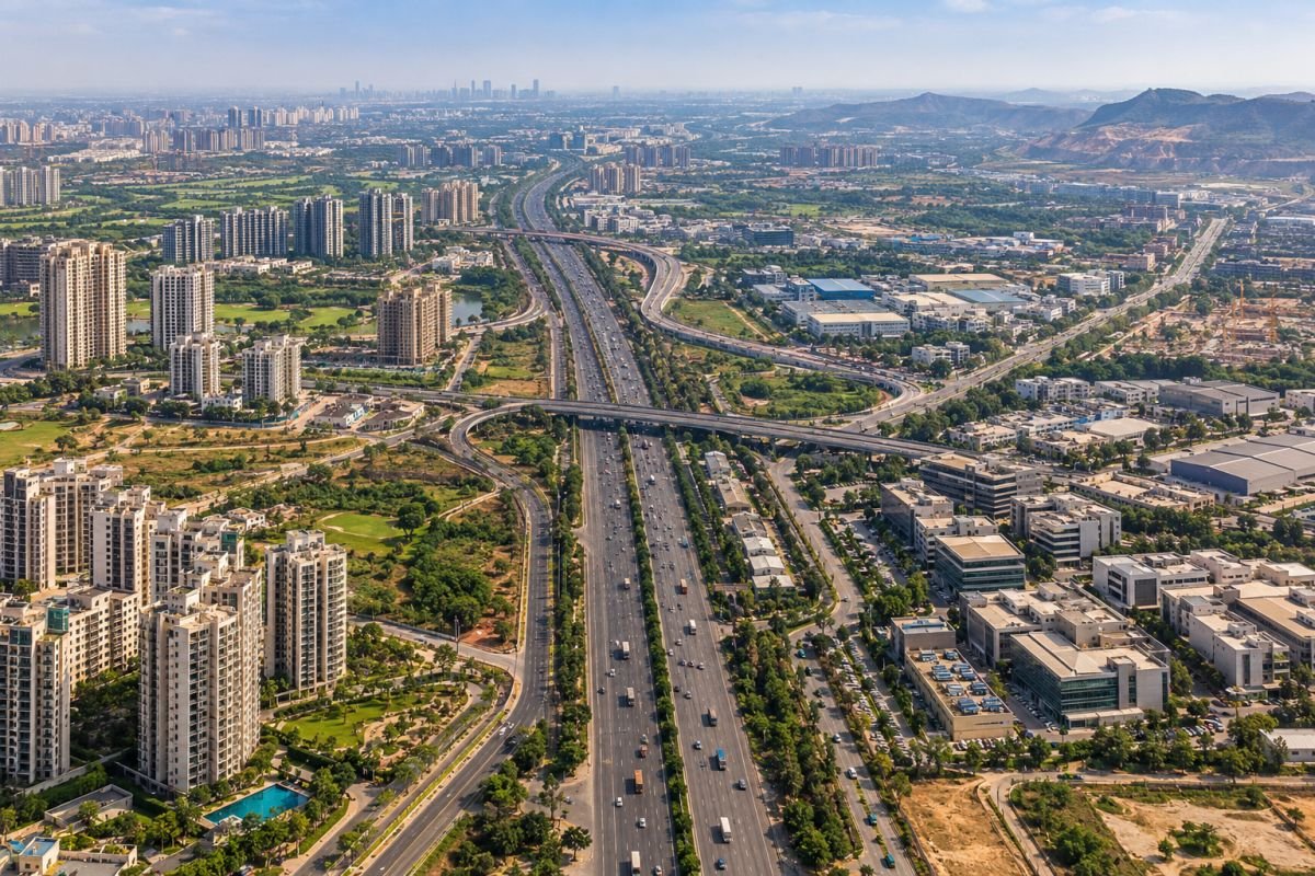 Manesar vs Sohna connectivity and infrastructure comparison