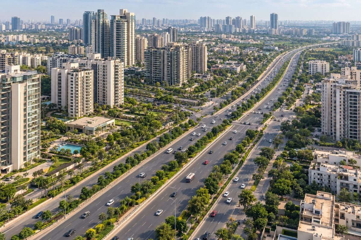 Southern Peripheral Road connectivity and residential developments near Sector 69 Gurgaon