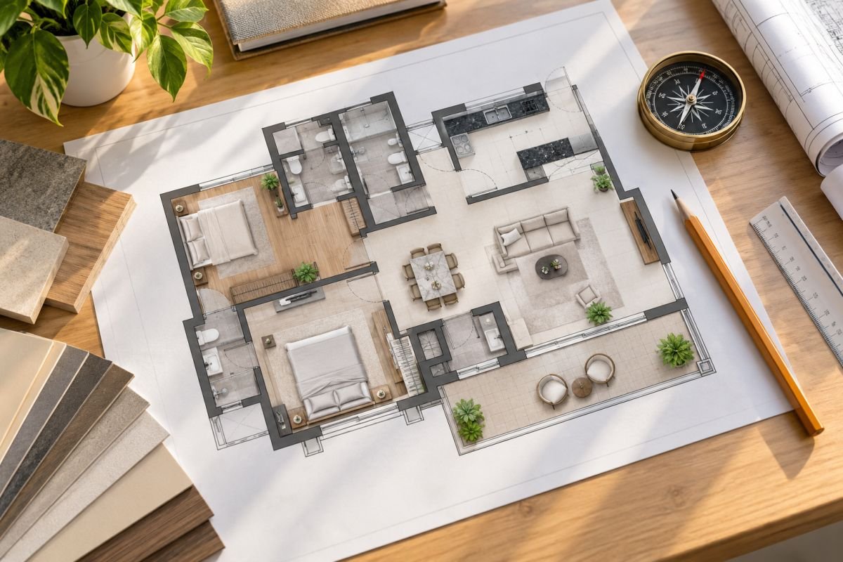 Vastu vs Modern Floor Plans in Gurgaon